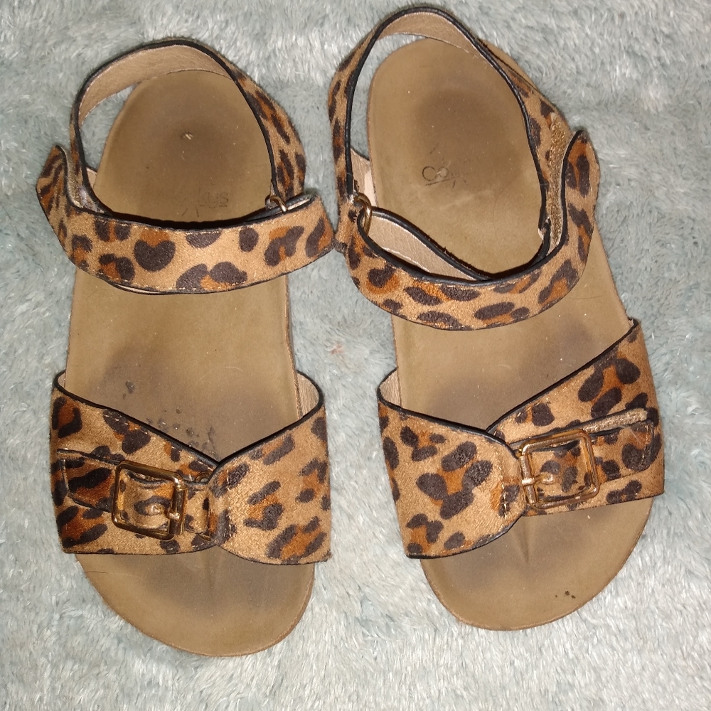 Leopard Sandals - Picture 2 of 2